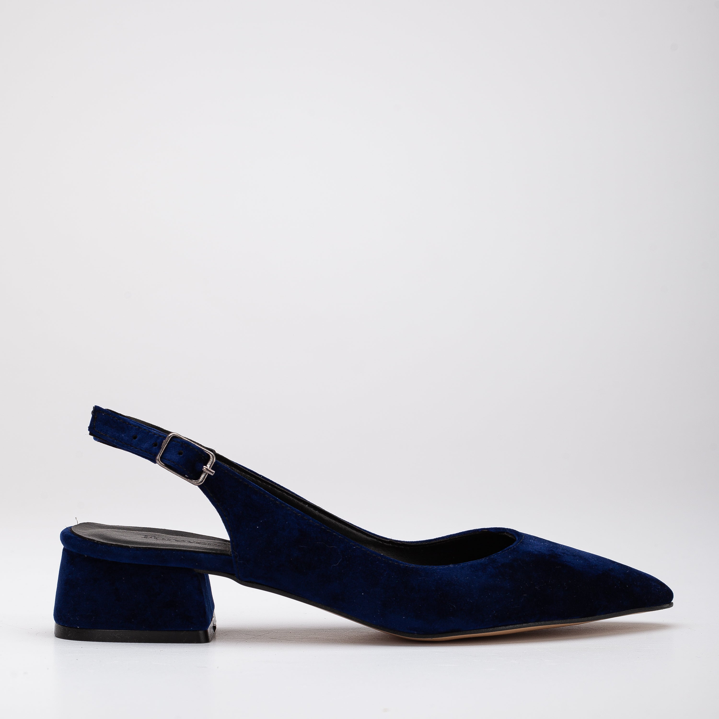 Velvet slingback shoes discount